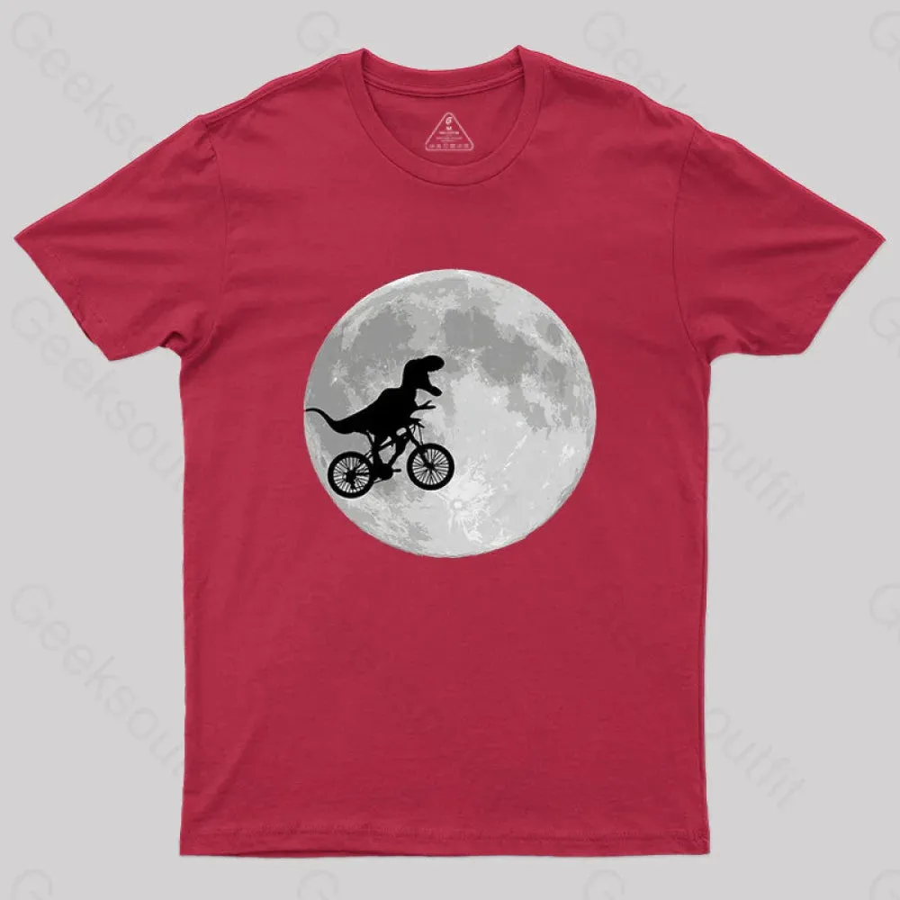 Dinosaur Bike and Moon T-shirt - Image 6