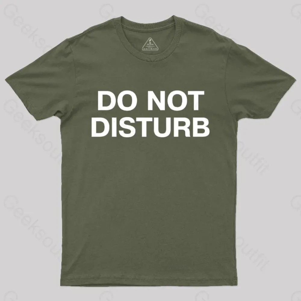 Do Not Disturb Nerd T-Shirt - Image 3