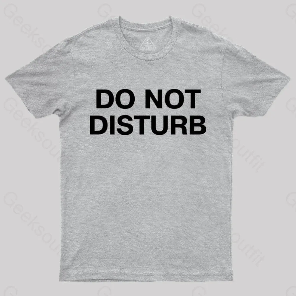 Do Not Disturb Nerd T-Shirt - Image 4