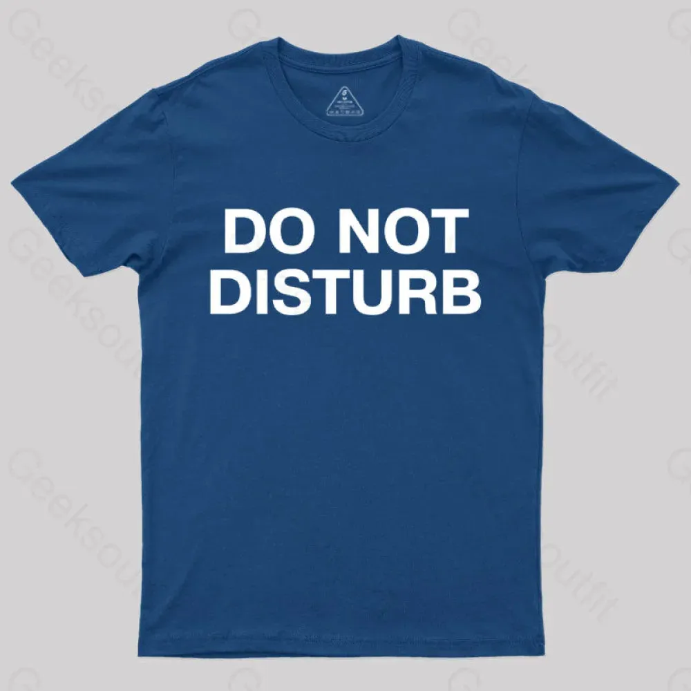 Alternative view of Do Not Disturb Nerd T-Shirt