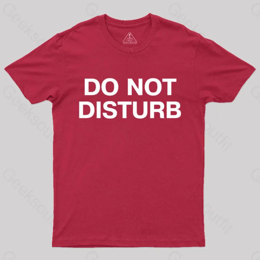 Do Not Disturb Nerd T-Shirt - Image 5