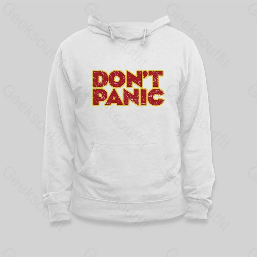 Alternative view of Don't Panic Hoodie