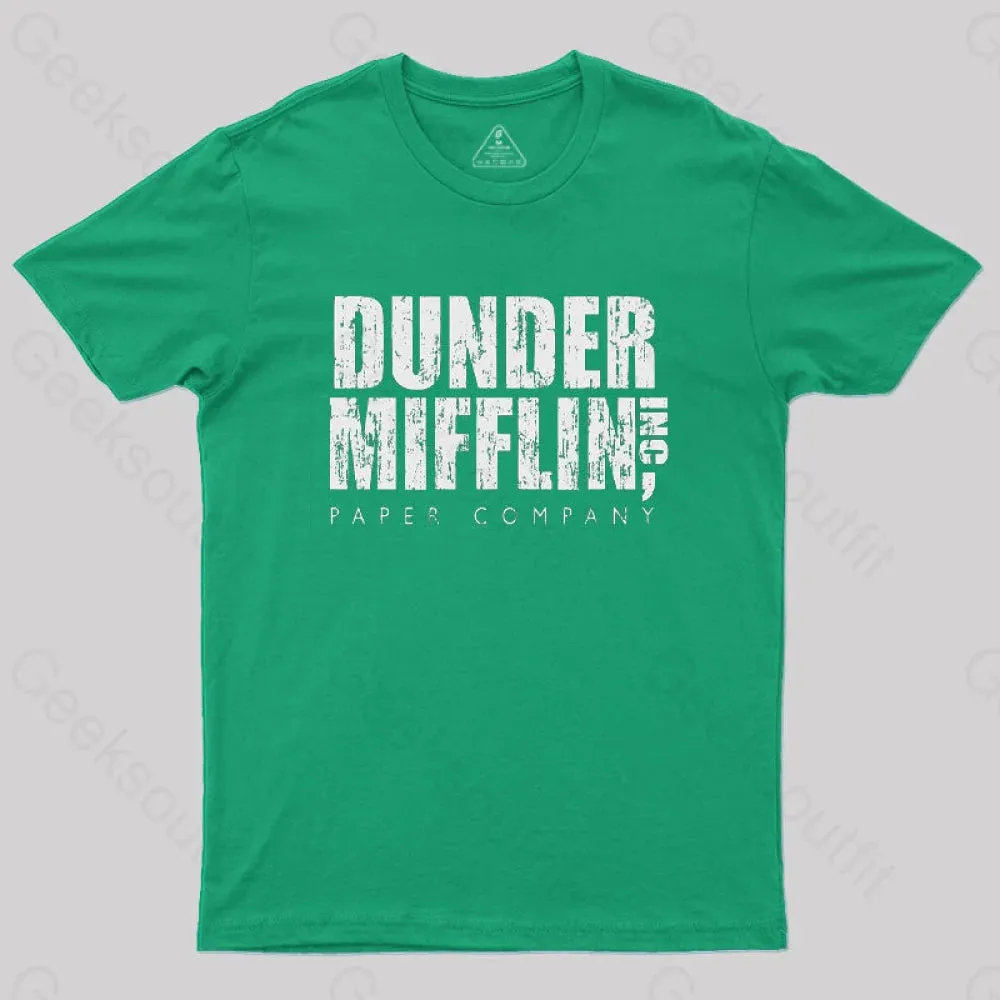 Dunder Mifflin Paper Company Nerd T-Shirt - Image 4