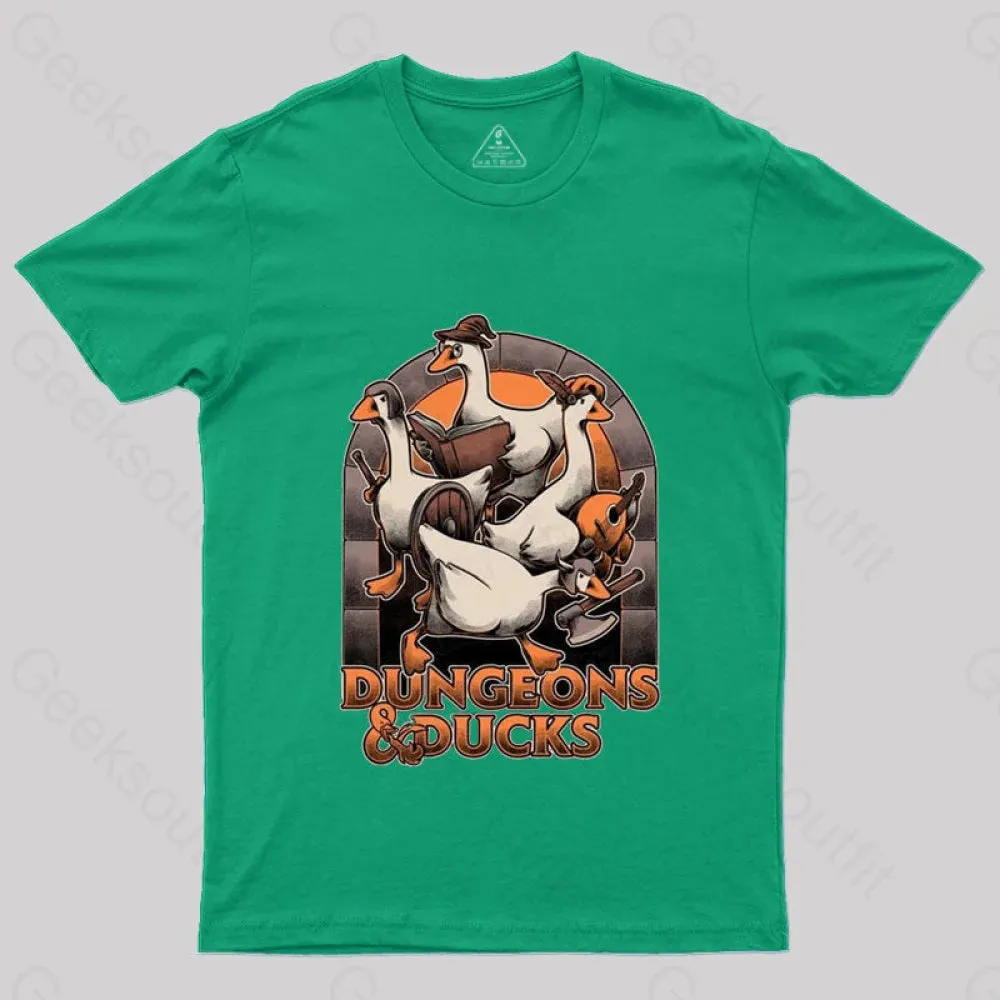Dungeons & Ducks Nerd T-Shirt - Image 7