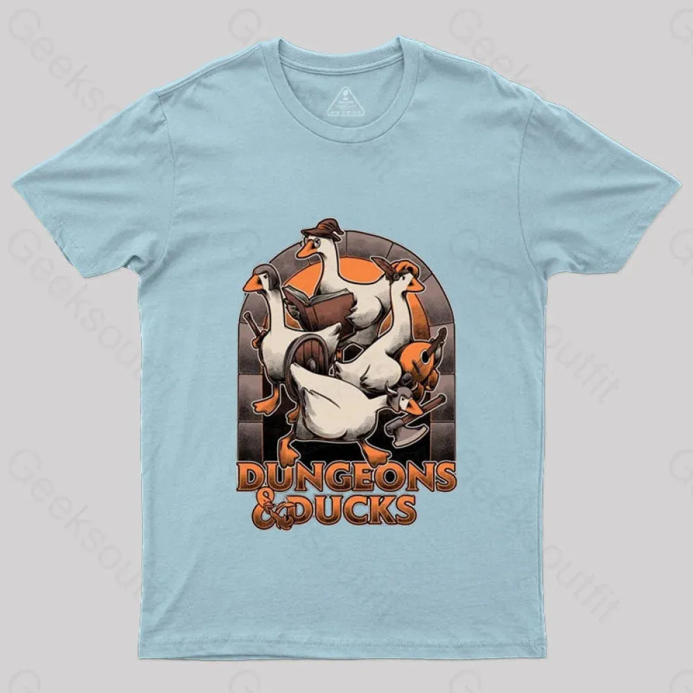 Dungeons & Ducks Nerd T-Shirt - Image 5