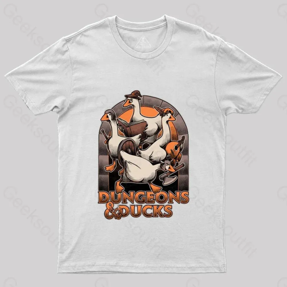 Dungeons & Ducks Nerd T-Shirt - Image 8