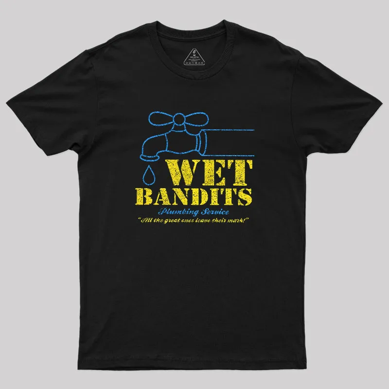 Wet Bandits Plumbing Geek T-Shirt