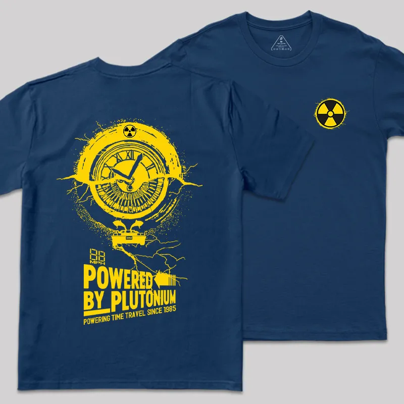 Plutonium Power Front and Back Printed Geek T-Shirt - Image 2