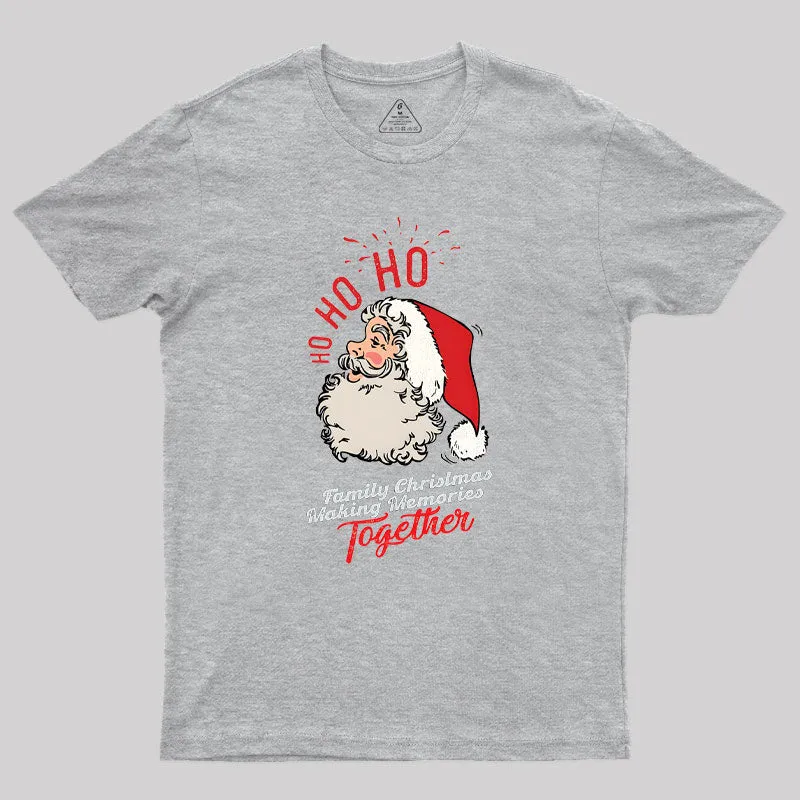 HO-HO-HO Merry Christmas Denim Geek T-Shirt - Image 5