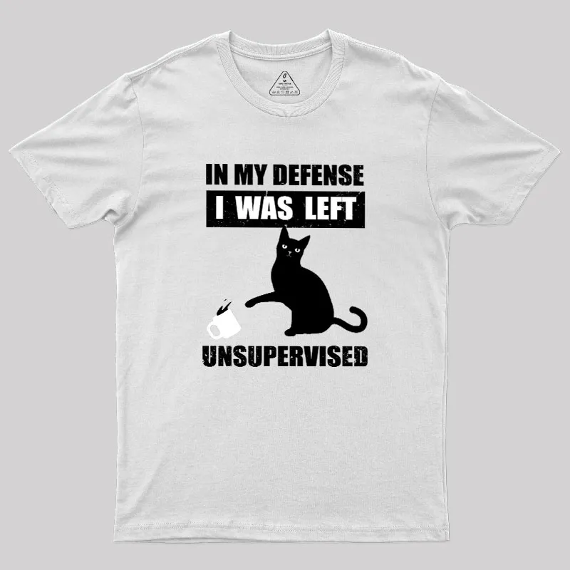 In My Defense I Was Left Geek T-Shirt - Image 10