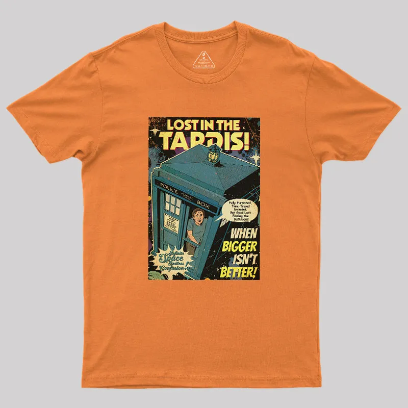 Lost in the TARDIS Geek T-Shirt - Image 7