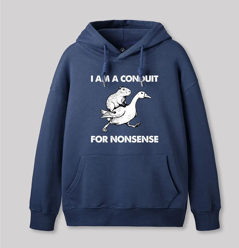 For Nonsense Geek Hoodie - Image 2