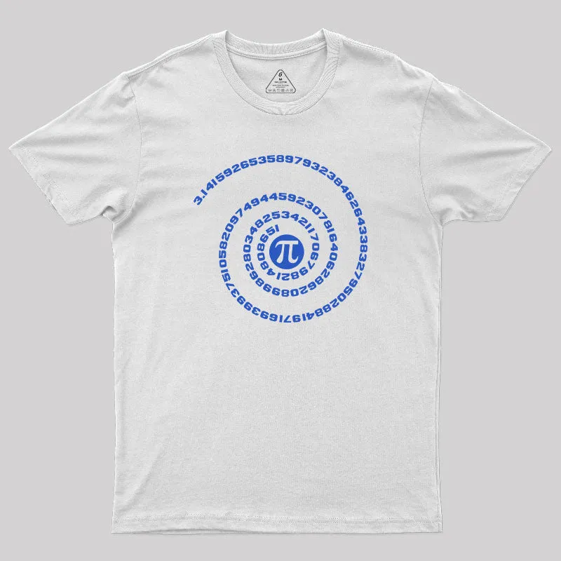Pi Vortex Geek T-Shirt - Image 11