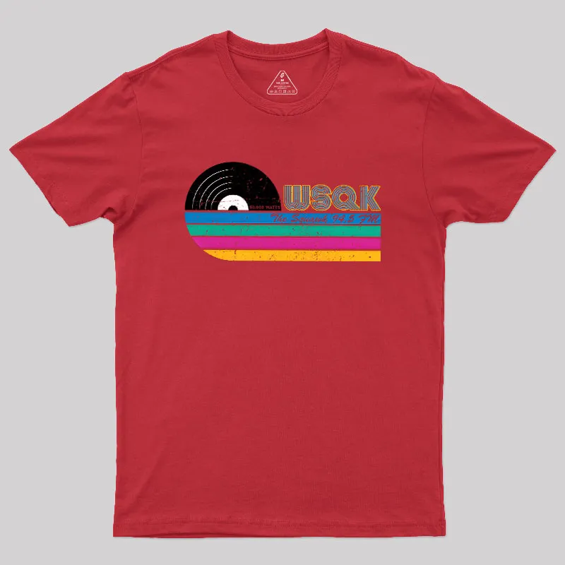 Retro WSQK Geek T-Shirt - Image 5