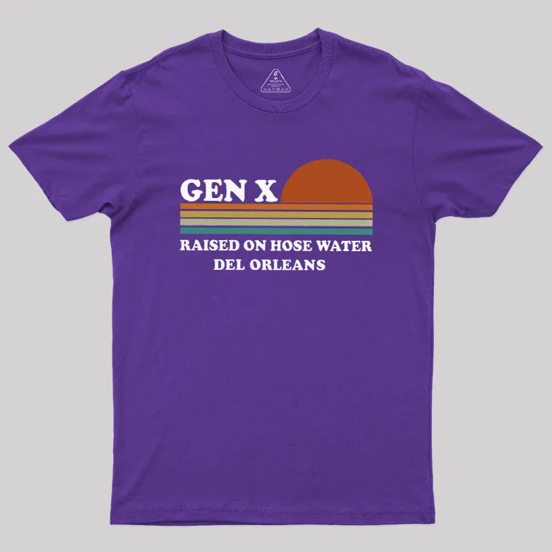 Gen-X Vintage Sunset Geek T-Shirt - Image 5