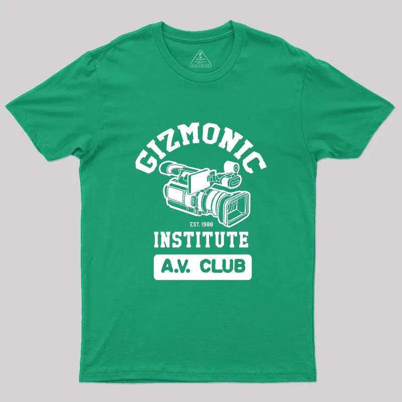 MST3K-Gizmonic Institute A.V Club Geek T-Shirt - Image 9