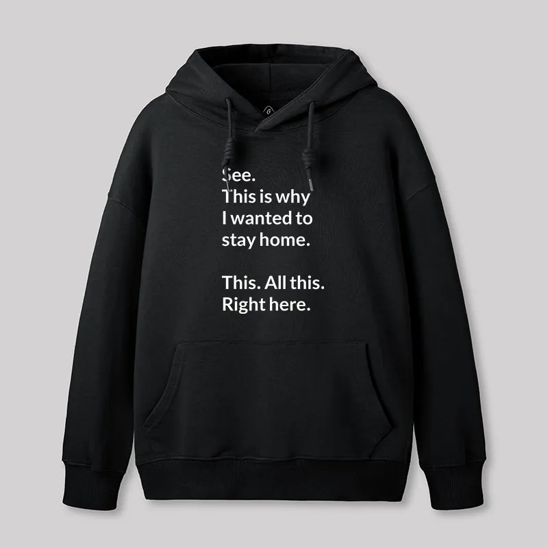 Stay Home Geek Hoodie