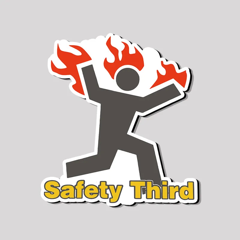 Safety Third Refrigerator Magnet - Image 2