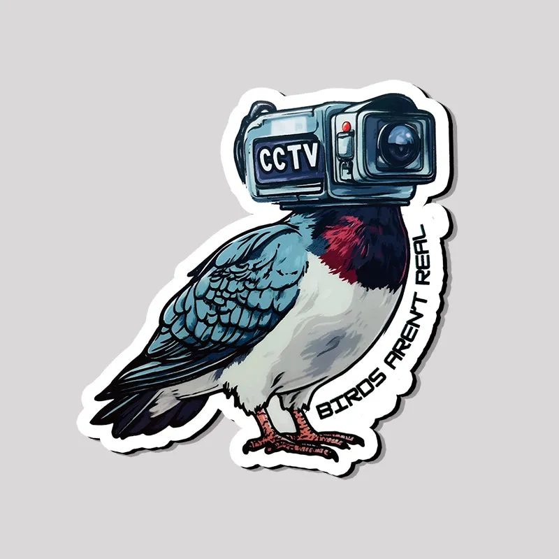 Birds Aren’t Real Conspiracy Theory Refrigerator Magnet - Image 2