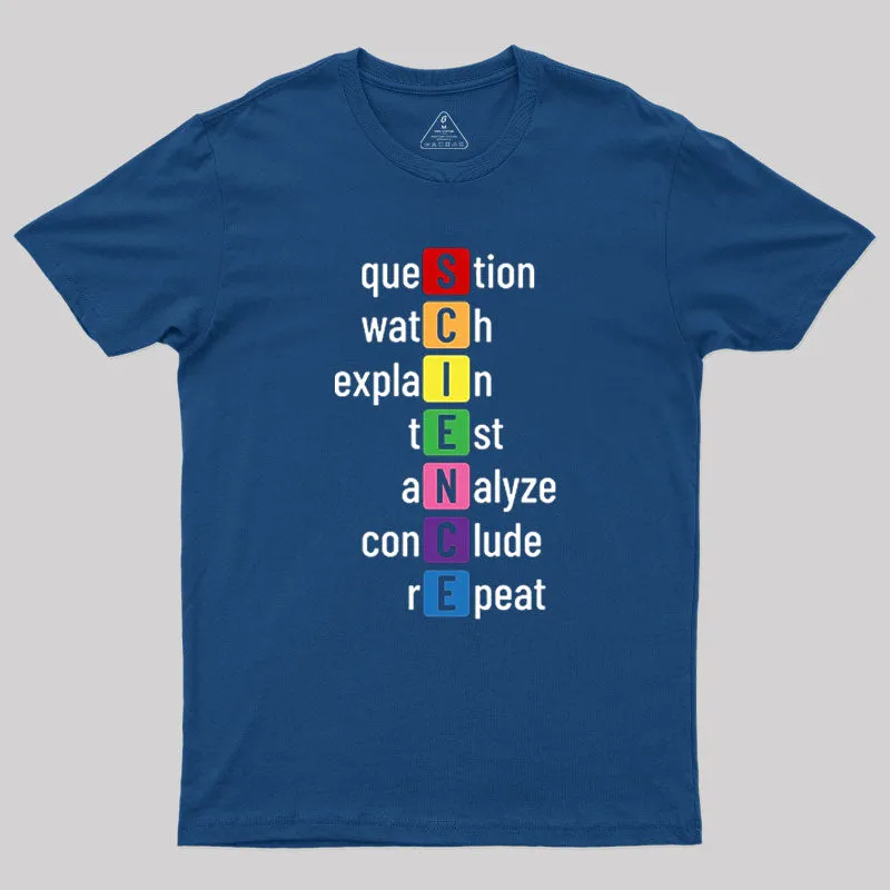 Break Down the Science Geek T-Shirt