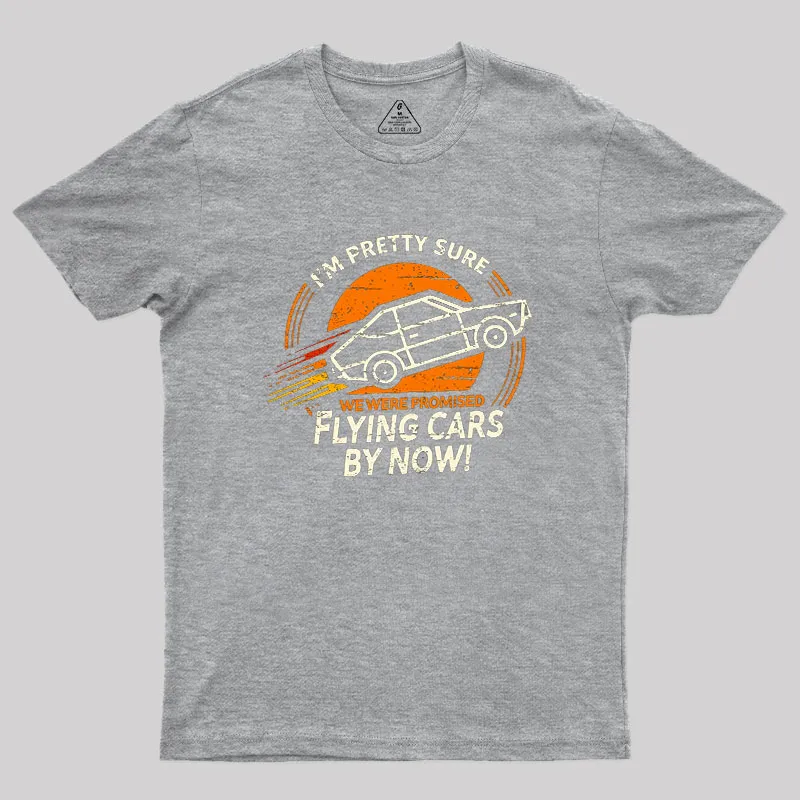 Flying Cars By Now Geek T-Shirt - Image 4