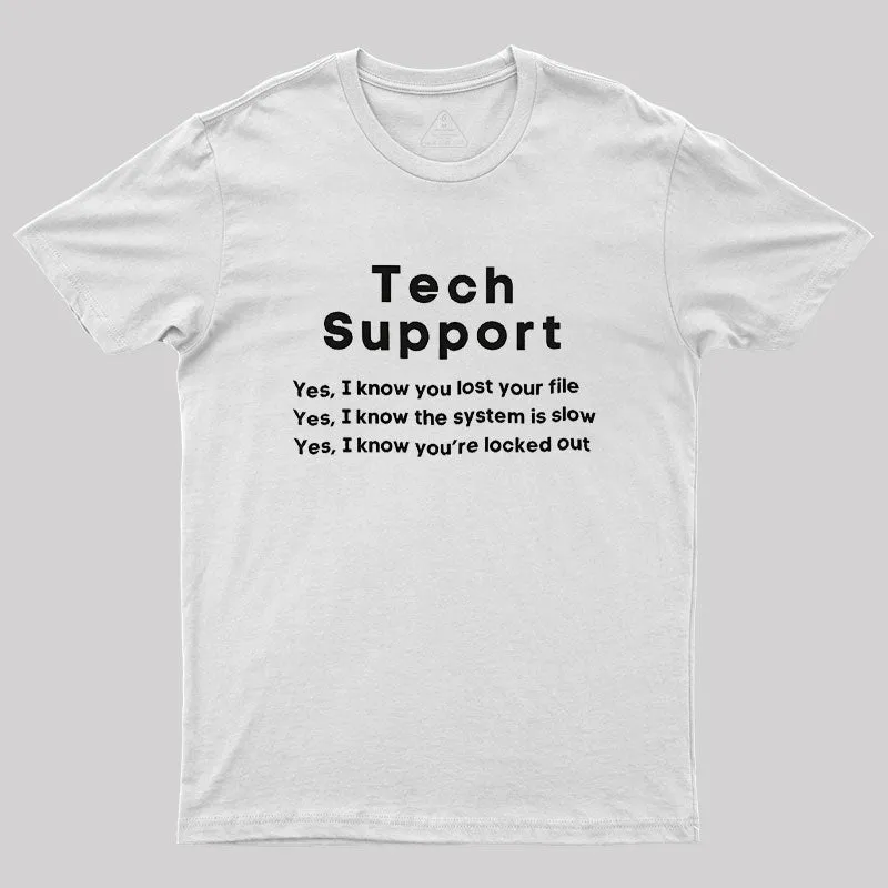 Technology Support Geek T-Shirt - Image 11