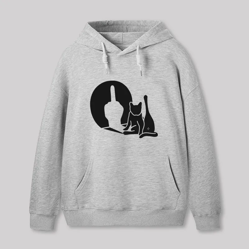 What Cat Fxxk Geek Hoodie - Image 4