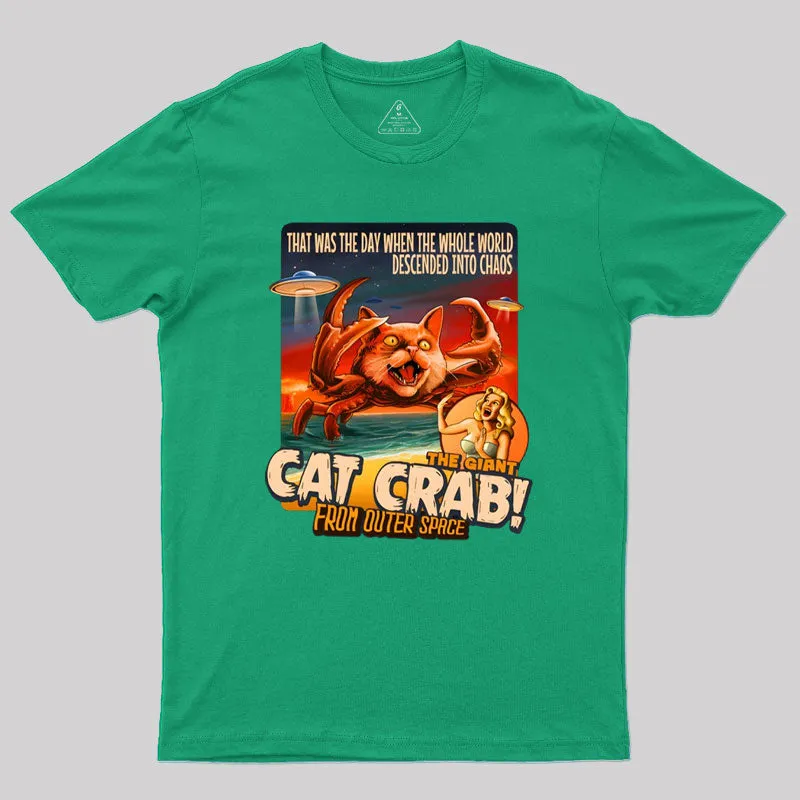 The Giant Cat Crab Geek T-Shirt - Image 9