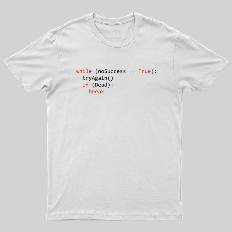 Algorithm of success | Python Coding Geek T-Shirt - Image 10