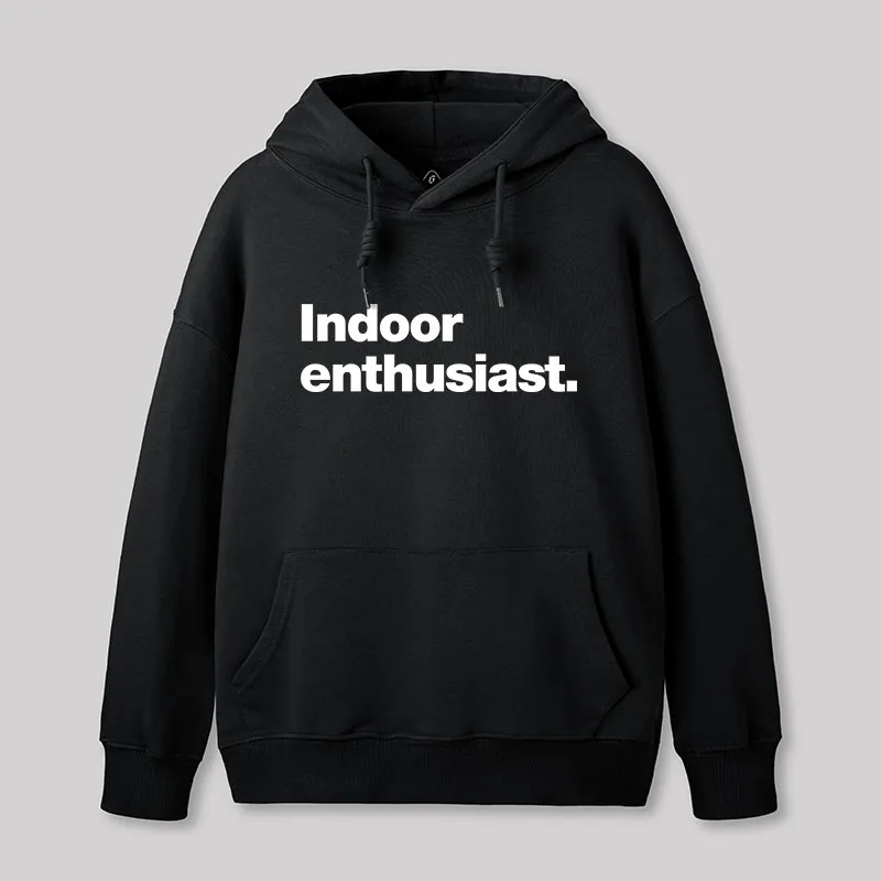 Alternative view of Indoor Enthusiast Premium Geek Hoodie
