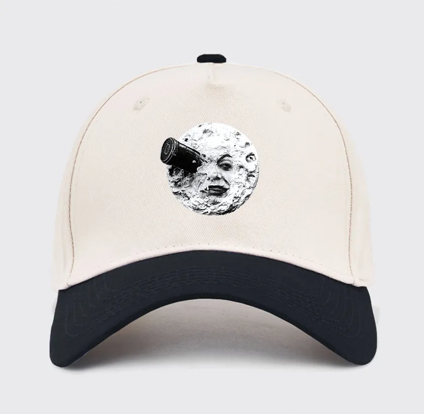 Le Voyage Dans La Lune Washed Vintage Baseball Cap - Image 7