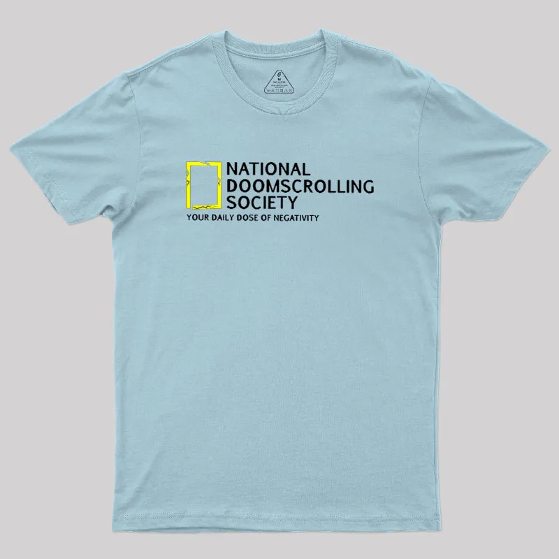 National Doomscrolling Society Geek T-Shirt - Image 9