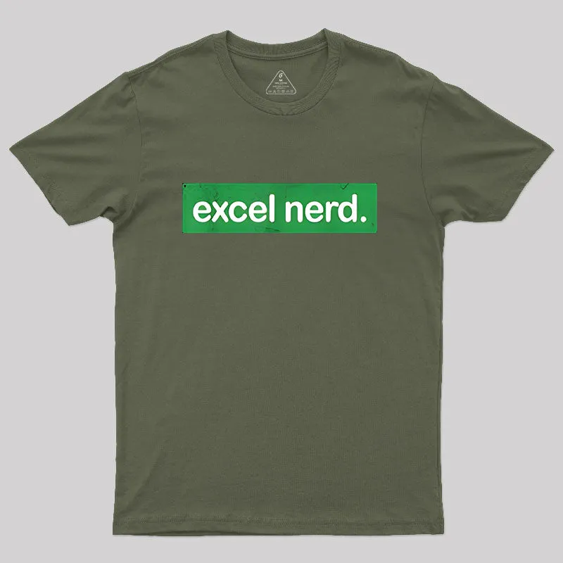 Excel Nerd T-Shirt - Image 3