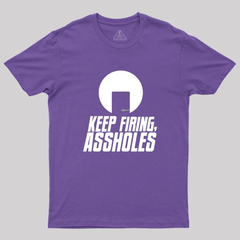 Spaceballs: Keep Firing Geek T-Shirt - Image 5