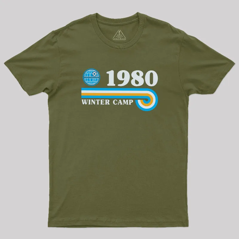 Winter Camp Geek T-Shirt - Image 3