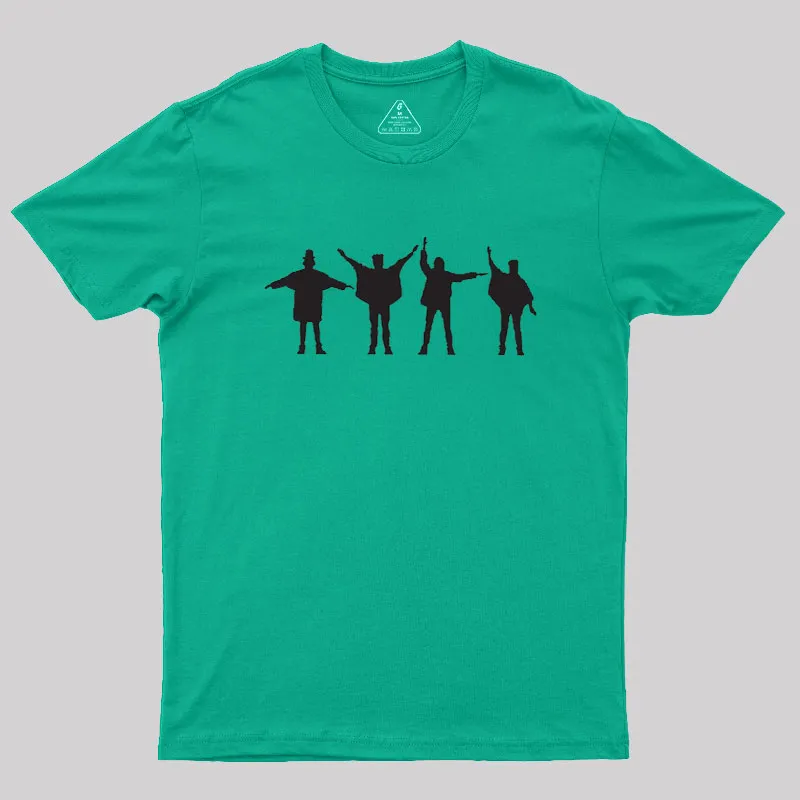 Musician Silhouette Help Geek T-Shirt - Image 7