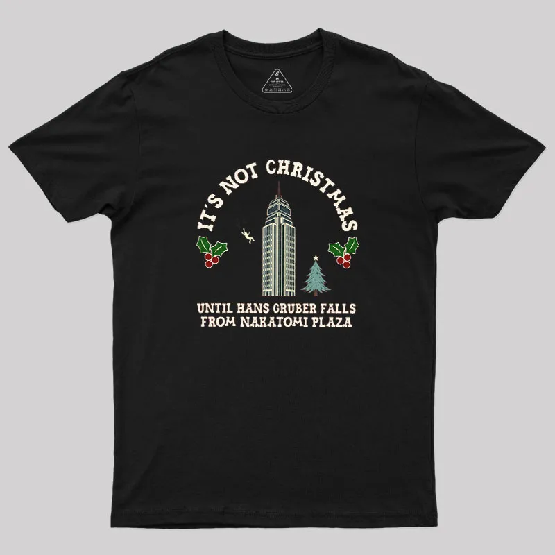 Hans Gruber Christmas Geek T-Shirt