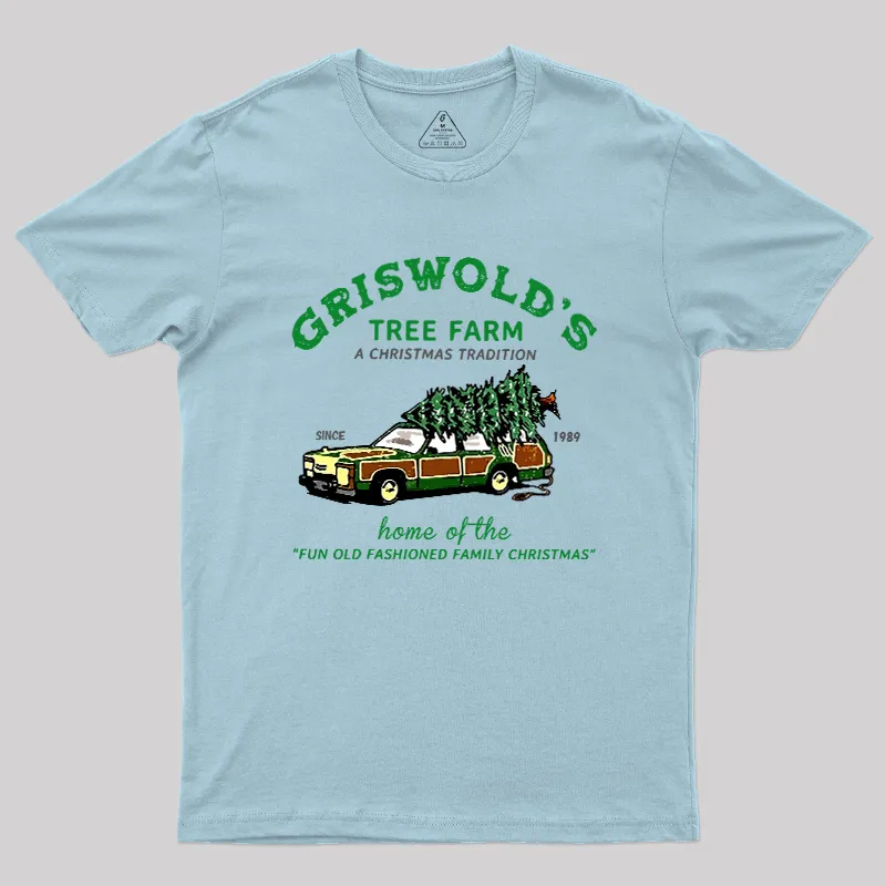 Griswold's Tree Farm Family Christmas Desde 1989 Geek T-Shirt - Image 6