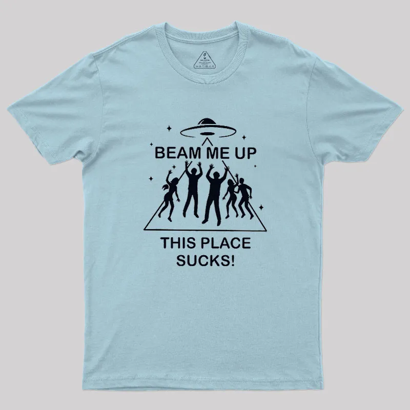 Beam Me Up Geek T-Shirt - Image 10