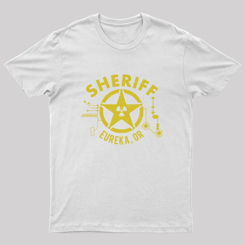 Eureka Sheriff Geek T-Shirt - Image 8