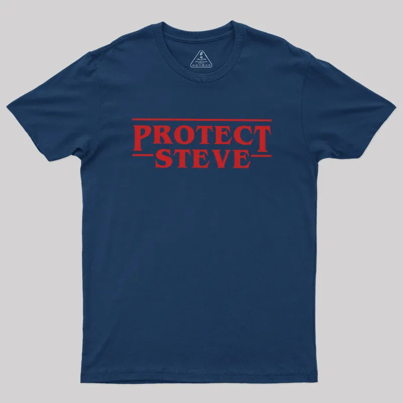 Alternative view of Protect Steve Geek T-Shirt