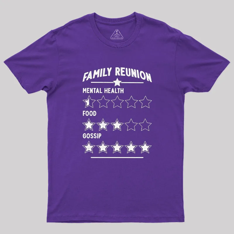 Family Reunion Dinner Geek T-Shirt - Image 8