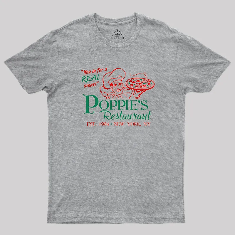 Poppie's Restaurant Geek T-Shirt - Image 3