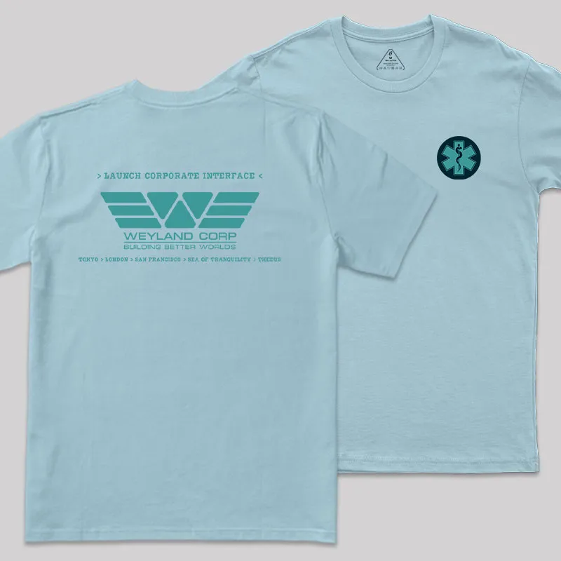 Building Better Worlds Front and Back Printed Geek T-Shirt - Image 9