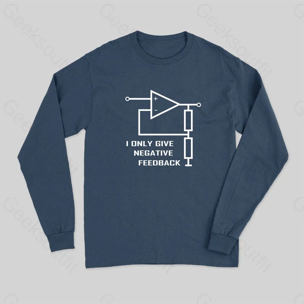 Electrical Engineer Operational Amplifier Long Sleeve T-Shirt - Image 3