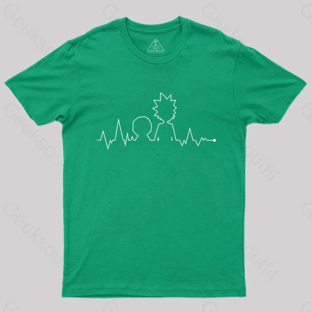 Electrocardiogram Rick T-Shirt - Image 8