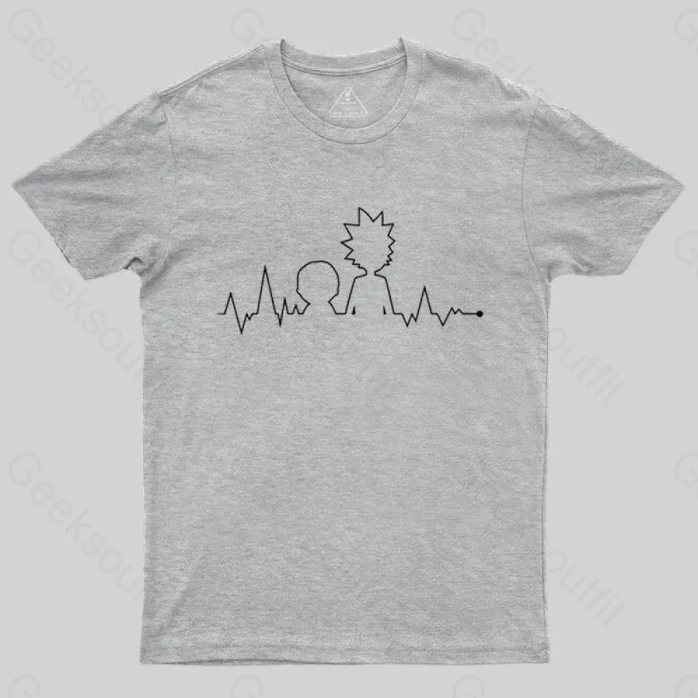 Electrocardiogram Rick T-Shirt - Image 5
