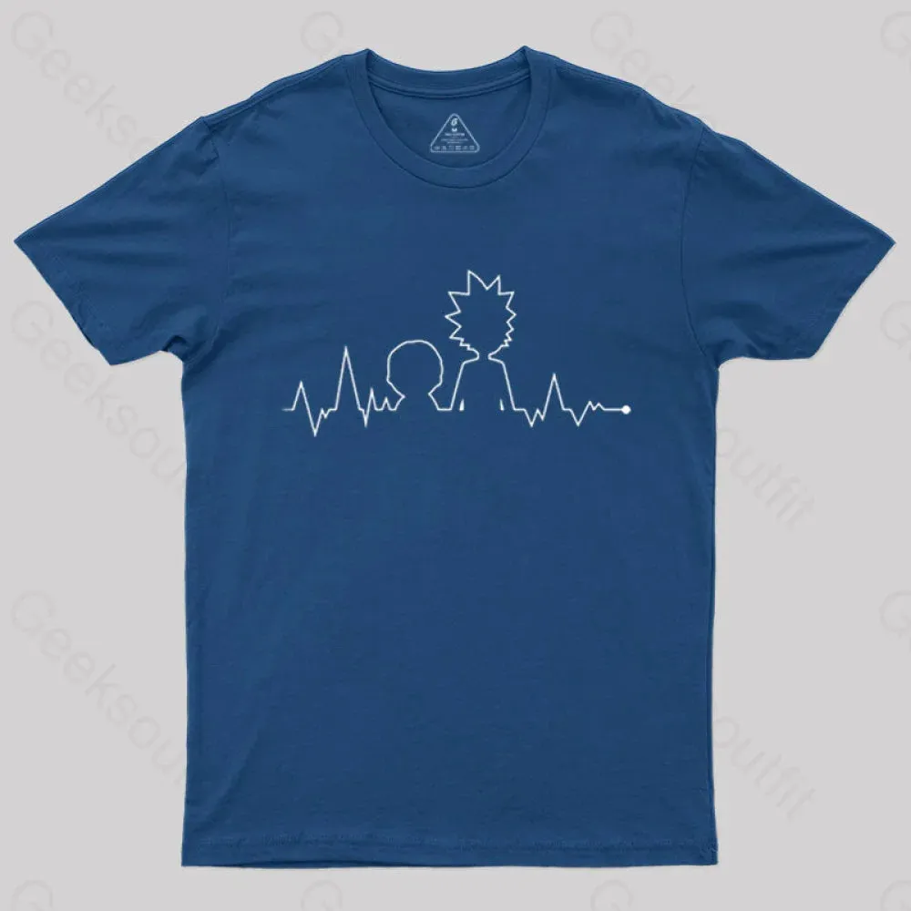 Electrocardiogram Rick T-Shirt - Image 3