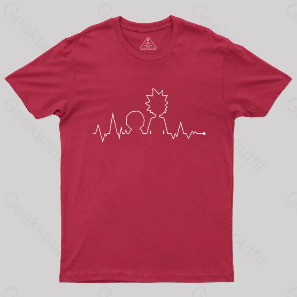 Electrocardiogram Rick T-Shirt - Image 7