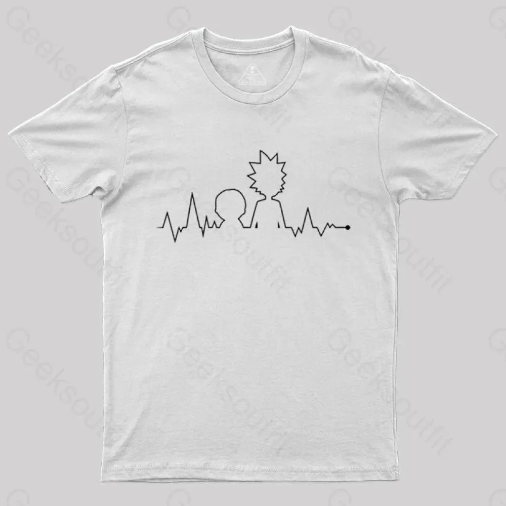 Electrocardiogram Rick T-Shirt - Image 2